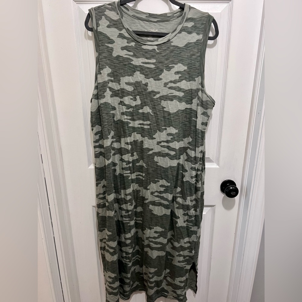 Camo Maxi Dress